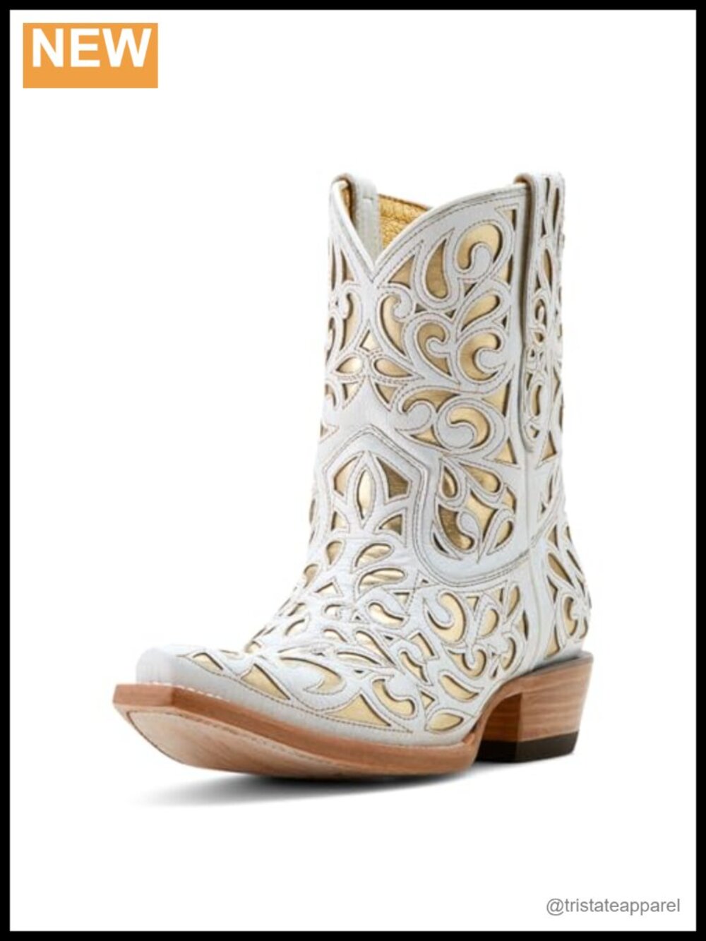 Ariat Women's Valentina Western Boots, Leather, Pull-On, Equestrian Inspired